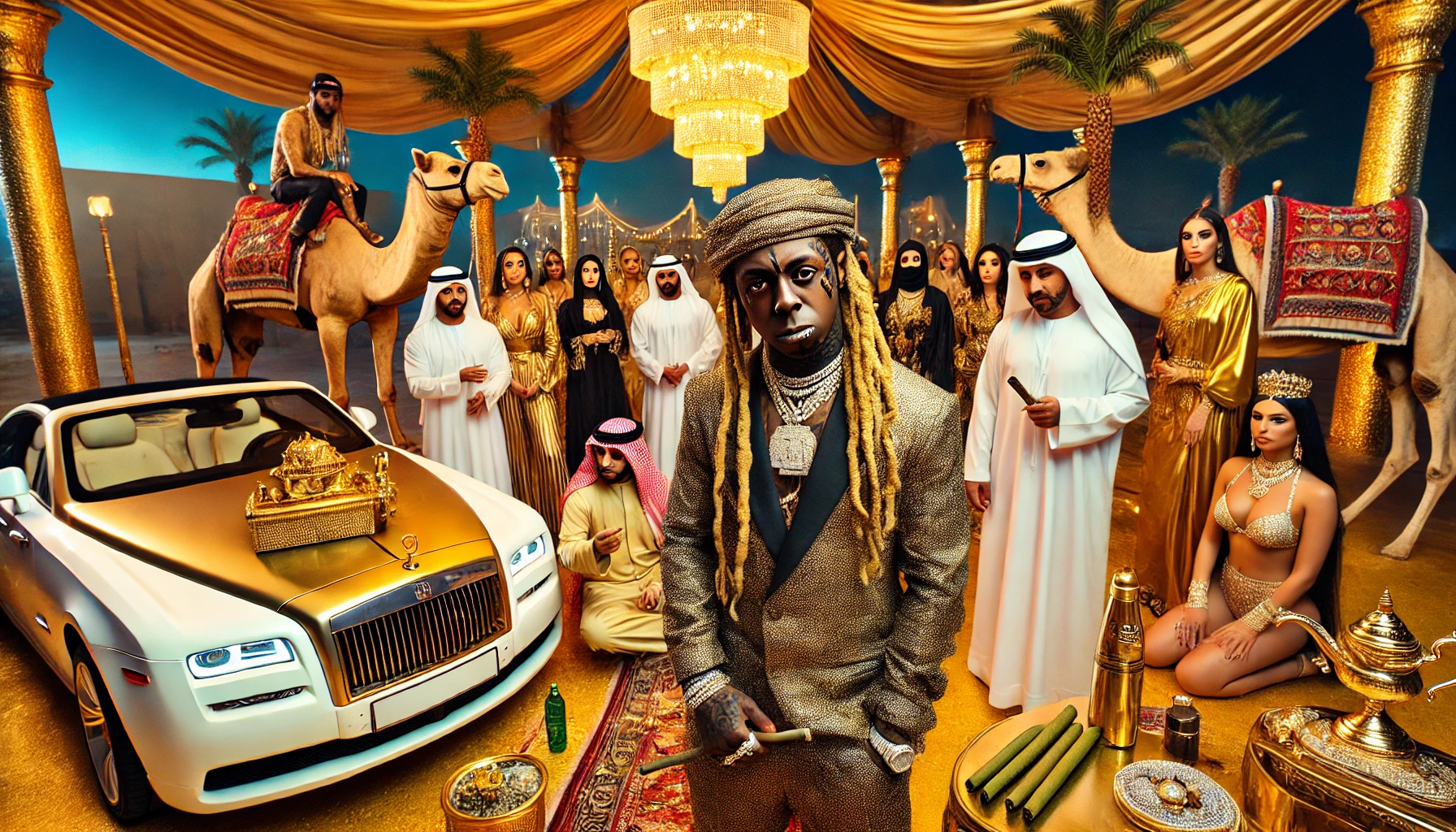 Lil Wayne Dubai lifestyle